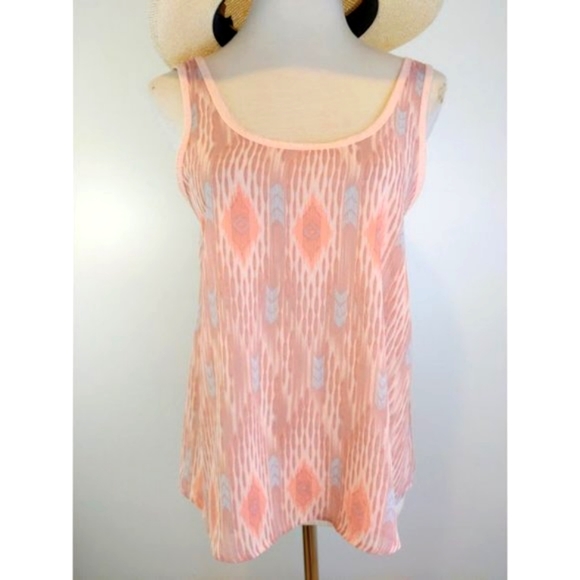 New With Tag Mudd Tank Top Sleeveless Scoop Neck Medium - Picture 2 of 11